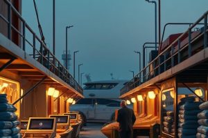 خدمات النقل في الصناعية، الإمارات العربية المتحدة